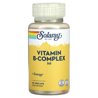 Solaray, Vitamin B-Complex, 50 mg, 50 VegCaps