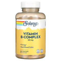 Solaray, ビタミンBコンプレックス、50mg、ベジカプセル250粒