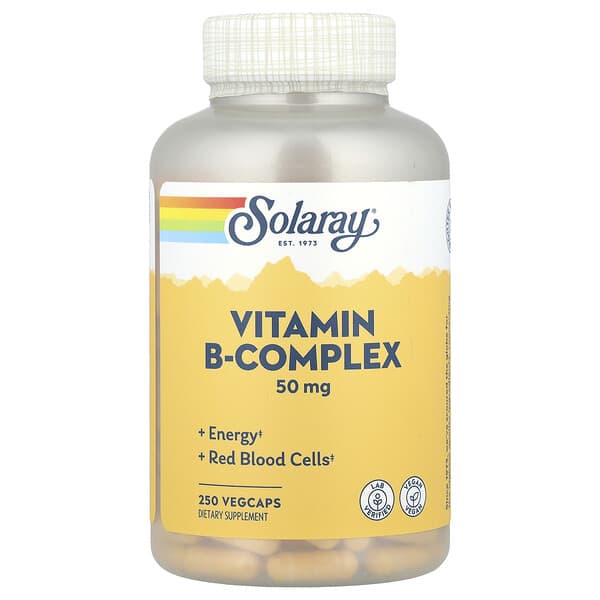 Vitamin B-Complex, 50 mg, 250 VegCaps