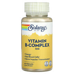 Solaray, Vitamin B-Complex 100, 50 VegCaps