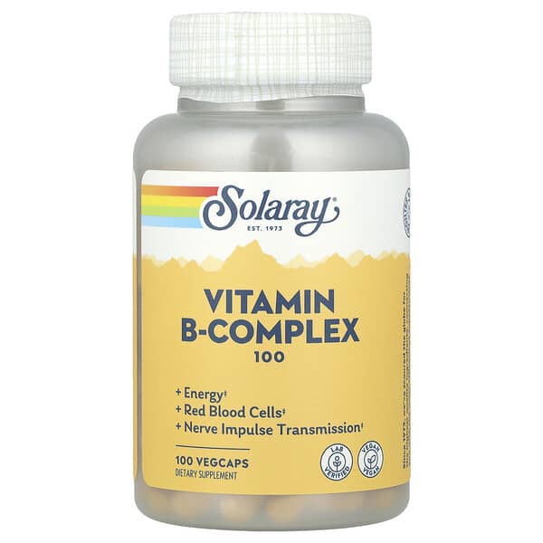 Vitamin B-Complex 100, 100 VegCaps