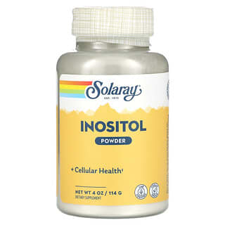 Solaray, Inositol, Pó, 4 oz, (114 g)