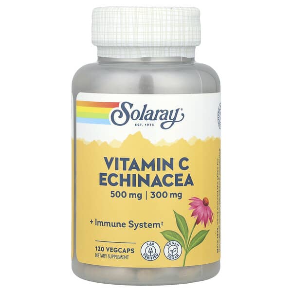 Vitamin C Echinacea, 120 VegCaps