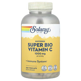 Solaray, Buffered Super Bio Vitamin C, 360 VegCaps