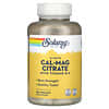 Citrato Cal-Mag, 400 IU Vitamina D, 180 Cápsulas Vegetarianas