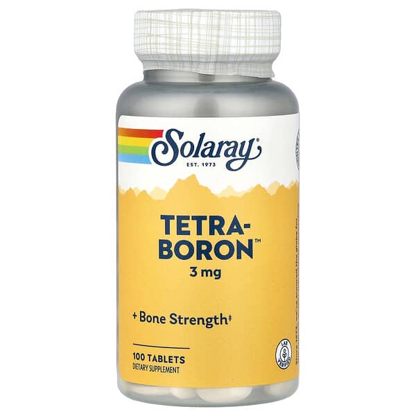 سولاراي‏, Tetra-Boron® ، 3 ملجم ، 100 قرص