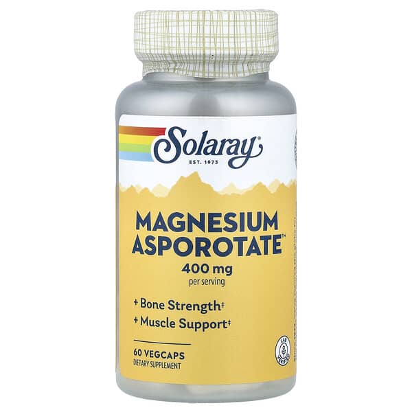 Magnesium Asporotate™, 60 VegCaps (200 mg per Capsule)
