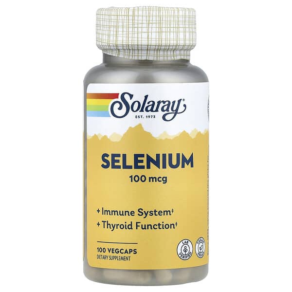 Selenium, 100 mcg, 100 VegCaps