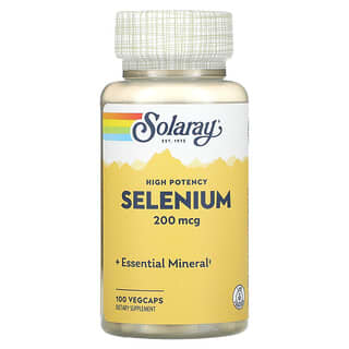 سولاراي‏, سيلينيوم، 200 مغم، 100 كبسولة نباتية
