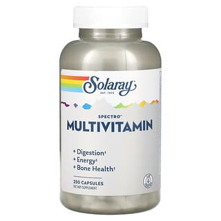 Solaray, Spectro Multivitamin, 250 Cápsulas