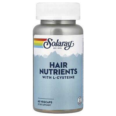 Solaray, Hair Nutrients With L-Cysteine, 60 veg caps