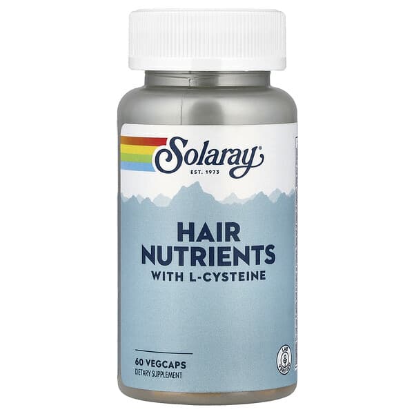 Hair Nutrients With L-Cysteine, 60 VegCaps