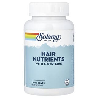 Solaray, Haarvoedingsstoffen met L-cysteïne, 120 plantaardige capsules