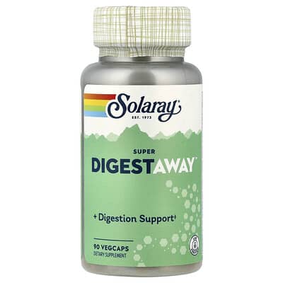 Solaray, Super Digestaway, Digestive Enzyme Formula, 90 Vegetarian Capsules