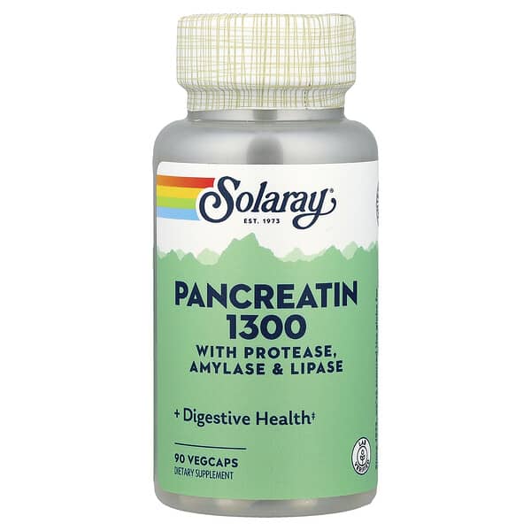 Pancreatin 1300, 90 VegCaps
