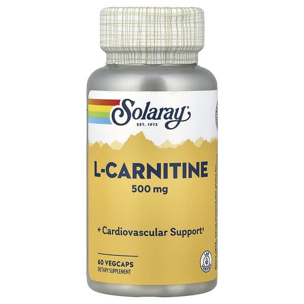 L-Carnitine, 500 mg, 60 Vegcaps