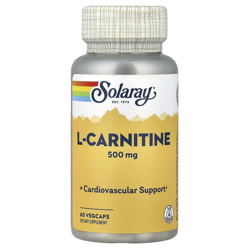 500 mg l carnitine tablet L-Carnitine, 500 mg Veggie Capsules main image 1