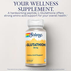 solaray glutathione L-Glutathione, 50 mg, 60 VegCaps