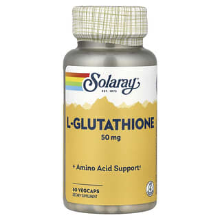 Solaray, L-Glutathione, 50 mg, 60 VegCaps