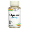 L-тирозин, 500 мг, 100 растительных капсул