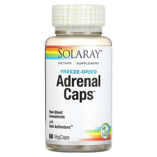 Solaray, Adrenal Caps, 60 VegCaps