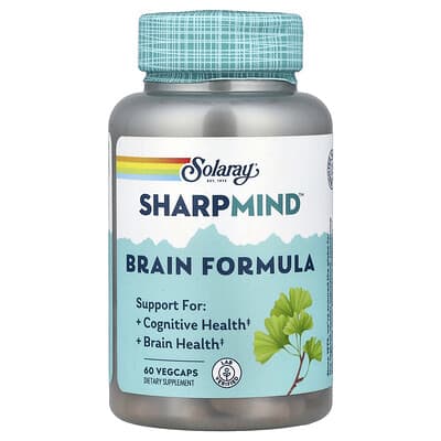 Solaray, SharpMind™, Brain Formula, 60 VegCaps