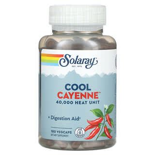 Solaray, Cool Cayenne, 180 VegCaps
