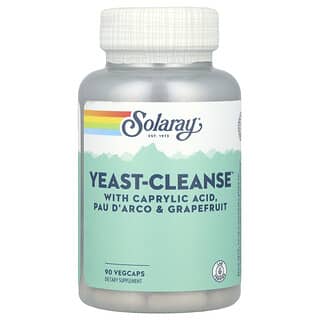 Solaray, Yeast-Cleanse™, 90 kapsułek roślinnych