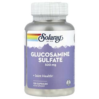 Solaray, Glucosamine Sulfate, 500 mg, 120 Capsules