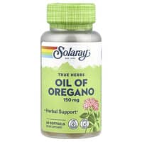 Capsule Di Olio Di Origano Biologico Con Olio Di Semi Nero - Formula Equilibrata