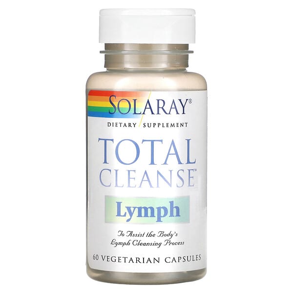 Solaray, Total Cleanse Lymph、植物性カプセル60粒