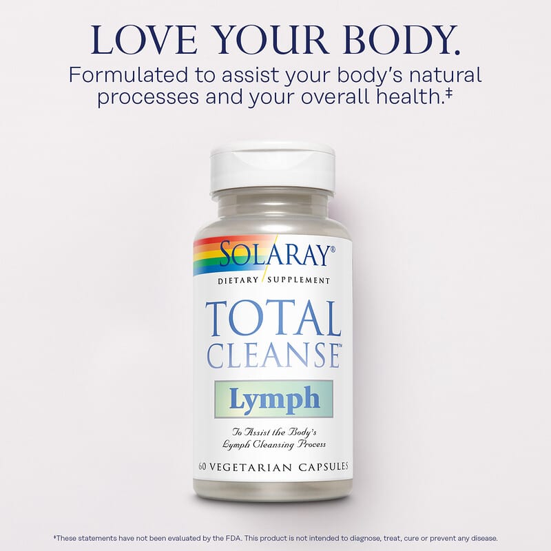 Total Cleanse, суміш для очищення лімфи, 60 вегетаріанських капсул