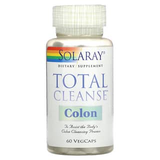 Solaray, Total Cleanse, Colon, 60 рослинних капсул