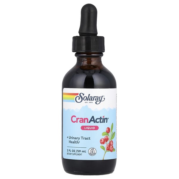 Solaray CranActin® Liquid, 270 mg, 2 fl oz (59 ml)