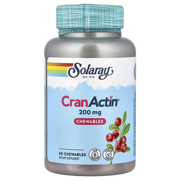 CranActin®, Chewables, Strawberry, 60 Chewables