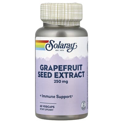Solaray, Grapefruit Seed Extract, 60 Vegetarian Capsules
