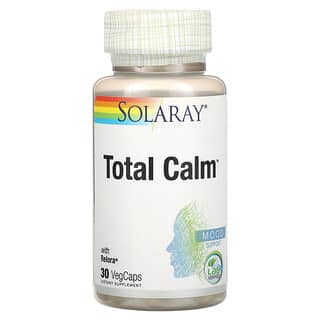 Solaray‏, Total Calm With Relora‏, 30 כמוסות VegCaps
