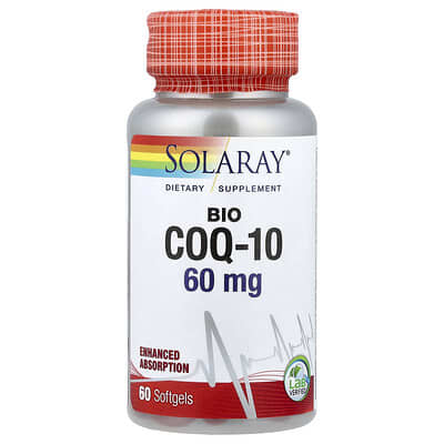 Solaray, Bio-CoQ-10, 60 Softgels
