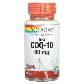 Solaray, Bio CoQ-10, 60 mg, 60 Softgels