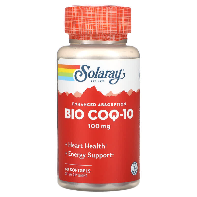 United Arab Emirates product data sample: Bio COQ-10, Enhanced Absorption , 100 mg, 60 Softgels