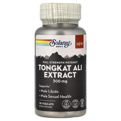 Solaray, Men's Tongkat Ali Extract, 300 mg, 30 veg caps