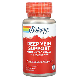 Solaray, Refuerzo venoso profundo`` 60 cápsulas vegetales