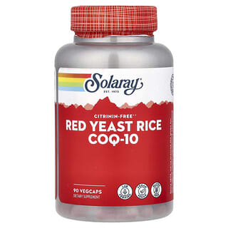 Solaray, Red Yeast Rice CoQ-10, 90 VegCaps