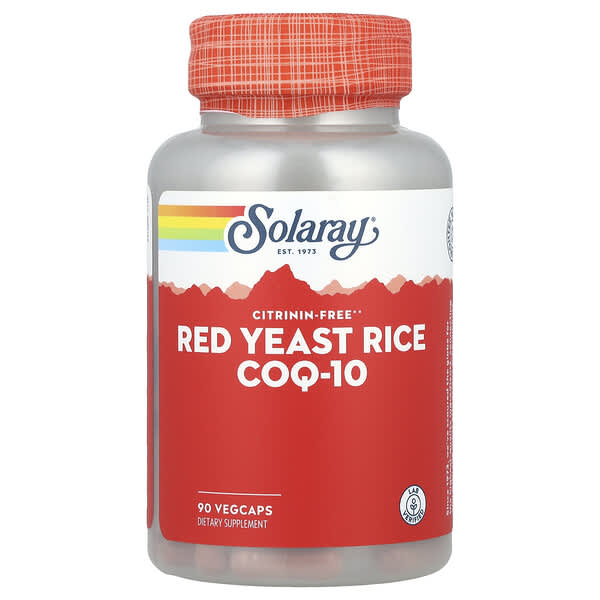 Red Yeast Rice CoQ-10, 90 VegCaps