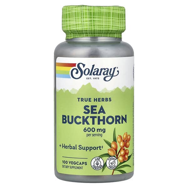 Sea Buckthorn, 100 VegCaps (300 mg per Capsule)