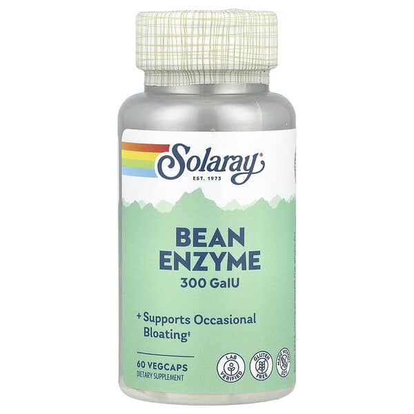 Bean Enzyme, 300 GaIU, 60 VegCaps