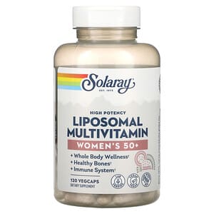 Solaray, High Potency Women's 50+ Liposomal Multivitamin, 120 VegCaps'