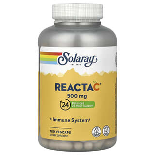 سولاراي‏, Reacta-C ، 500 ملجم ، 180 كبسولة نباتية