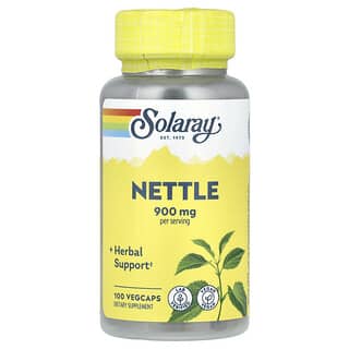 Solaray, Biologisch Angebaute Nessel, 450 mg, 100 VegCaps