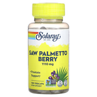 Solaray, Saw Palmetto Berry, 555 mg, 100 VegCaps